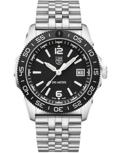 Luminox Pacific Diver Unisex Quartz XS.3122M.1 39mm 20 ATM Black Dial Unisex Watch