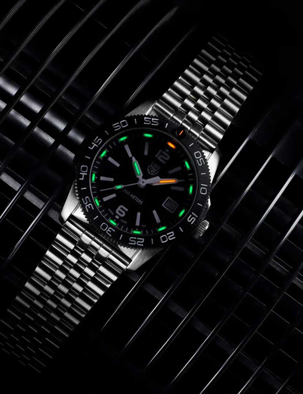 Luminox Pacific Diver Unisex Quartz XS.3122M.1 39mm 20 ATM Black Dial Unisex Watch
