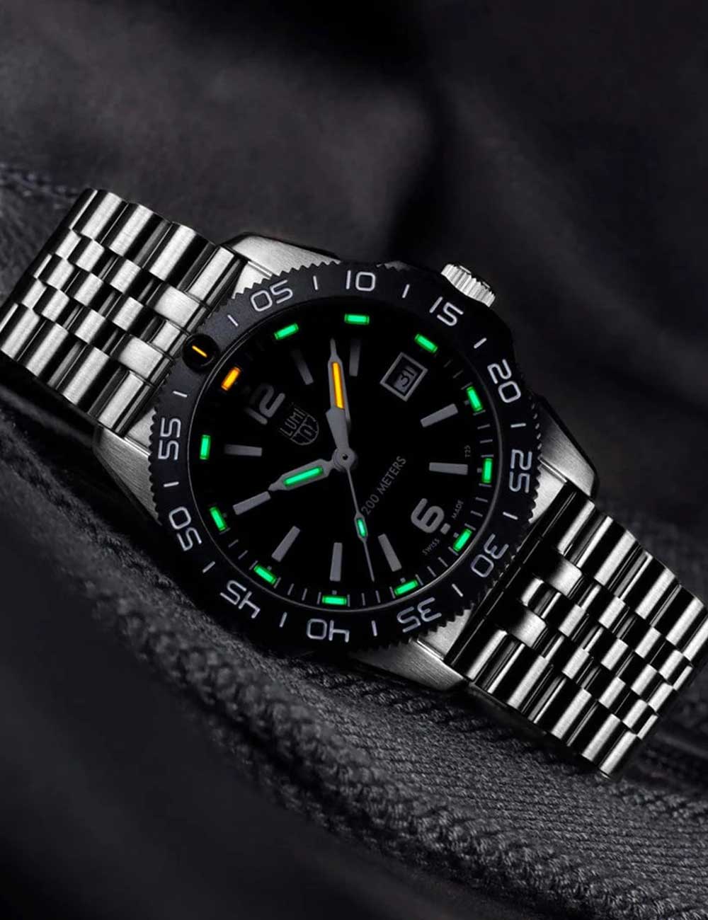 Luminox Pacific Diver Unisex Quartz XS.3122M.1 39mm 20 ATM Black Dial Unisex Watch