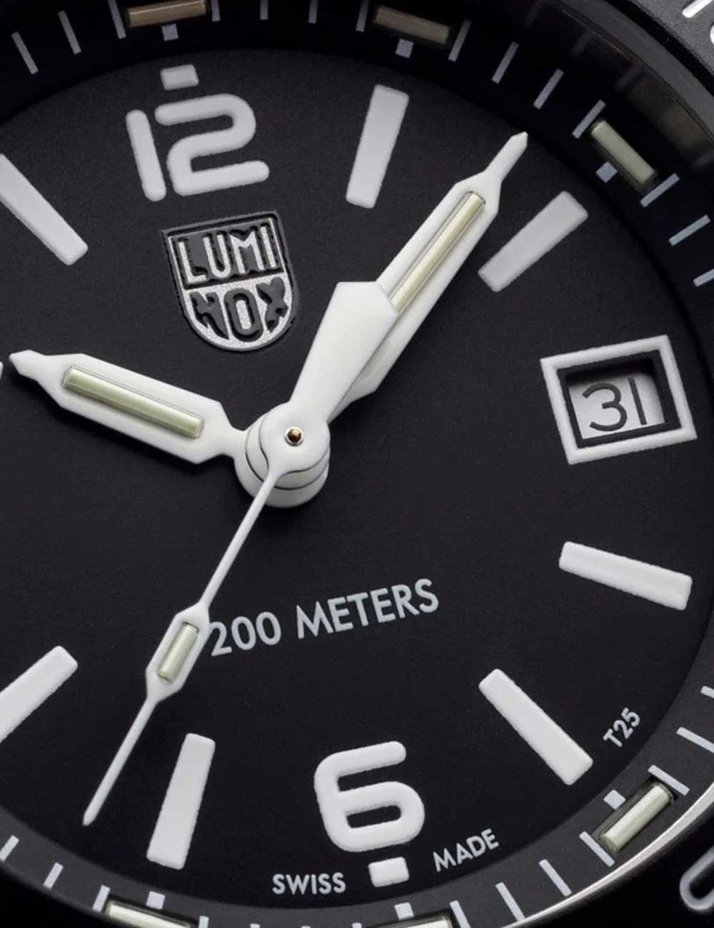 Luminox Pacific Diver Unisex Quartz XS.3122M.1 39mm 20 ATM Black Dial Unisex Watch