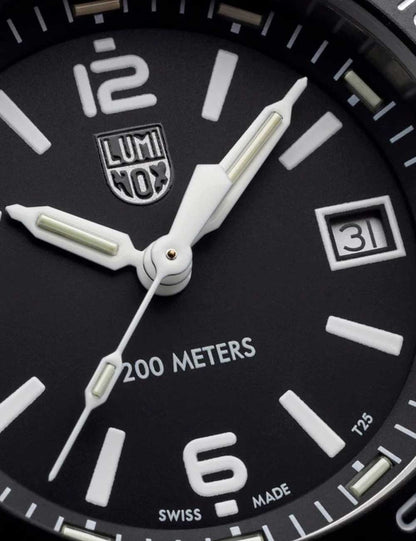 Luminox Pacific Diver Unisex Quartz XS.3122M.1 39mm 20 ATM Black Dial Unisex Watch