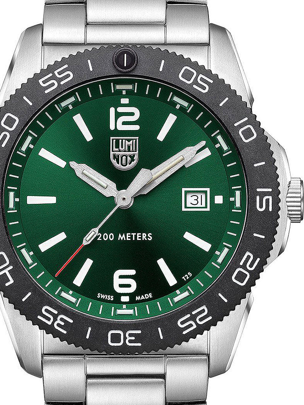 Luminox Pacific Diver Quartz XS.3137 44mm 20 ATM Green Dial Men's Watch