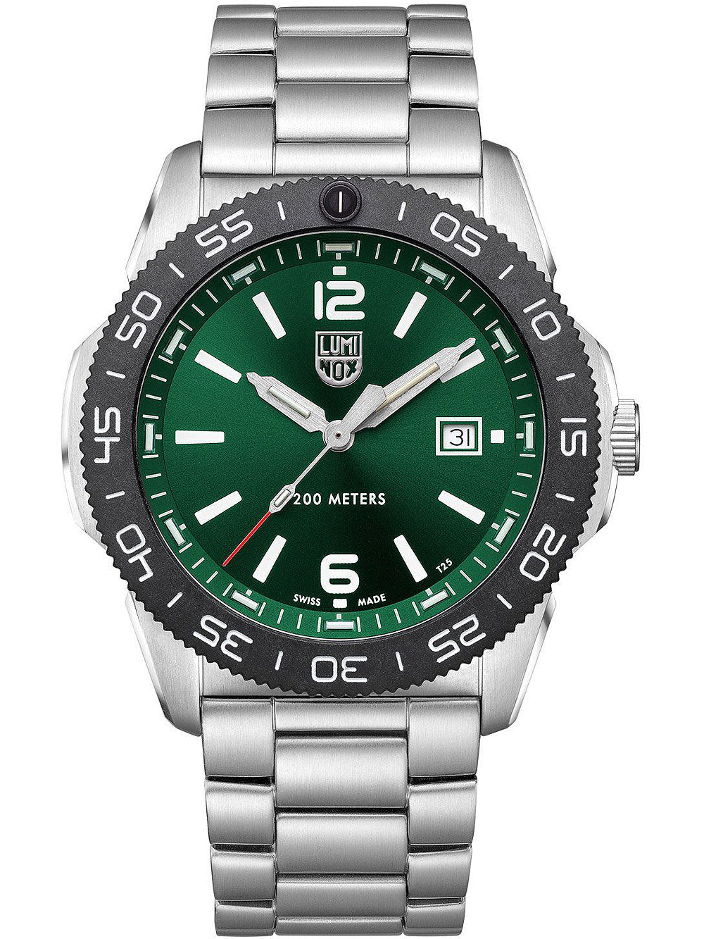 Luminox Pacific Diver Quartz XS.3137 44mm 20 ATM Green Dial Men's Watch